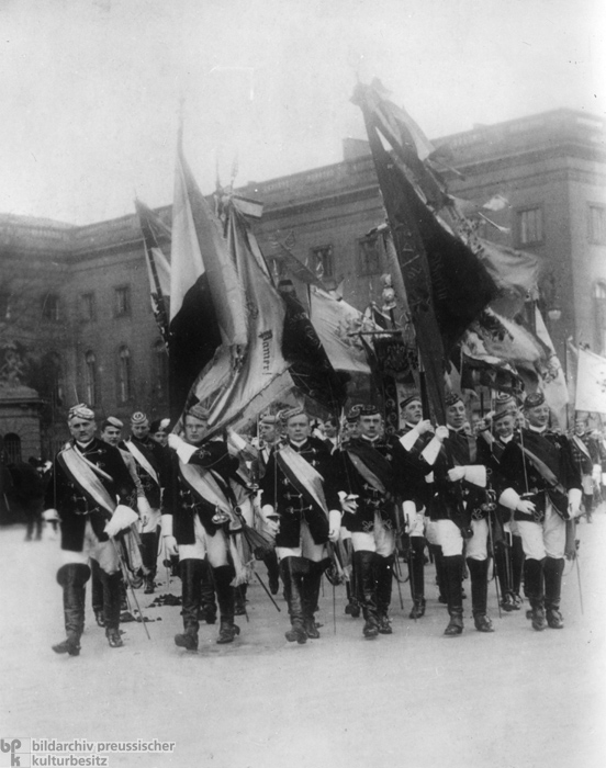 Die Berliner Universität erinnert an die Befreiungskriege (1913)